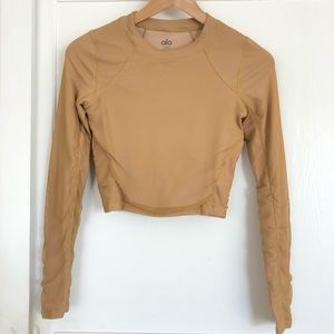 Alo Yoga Mesh Workout Top XS